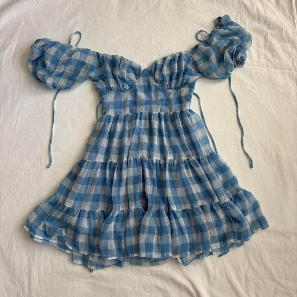 Princess-polly Women's Blue Dress